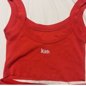 Kith tank - red